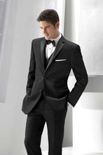 Ike Behar "Parker" Black Tuxedo Jacket (Separates)