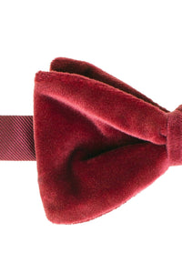 Larr Brio "Luxor" Apple Velvet Bow Tie