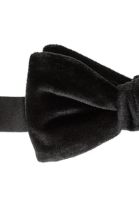 Larr Brio "Luxor" Black Velvet Bow Tie