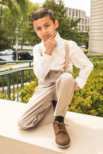 Little Tuxedos "Wyatt" Kids Sand 4-Piece Barn Wedding Set