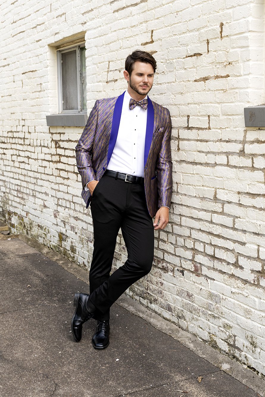 Mark Of Distinction "Sticks" Mardi Gras Tuxedo Jacket (Separates)