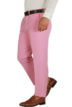 Paul Lorenzo 1969 Paul Lorenzo 1969 Pink Solid Slim Fit Suit