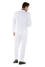 Paul Lorenzo 1969 Paul Lorenzo 1969 White Solid Slim Fit Suit