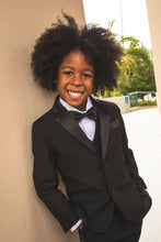 Peanut Butter Collection "007" Kids Black Tuxedo 5-Piece Set