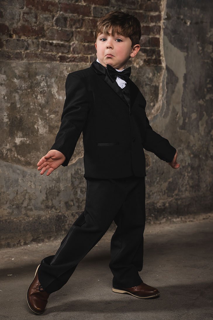 3Pcs Kids Boys Suit Set Toddler Formal Tuxedo Suits Wedding Party Dresses  2-12Y | eBay
