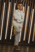 Peanut Butter Collection "Bond" Kids Ivory Tuxedo 5-Piece Set