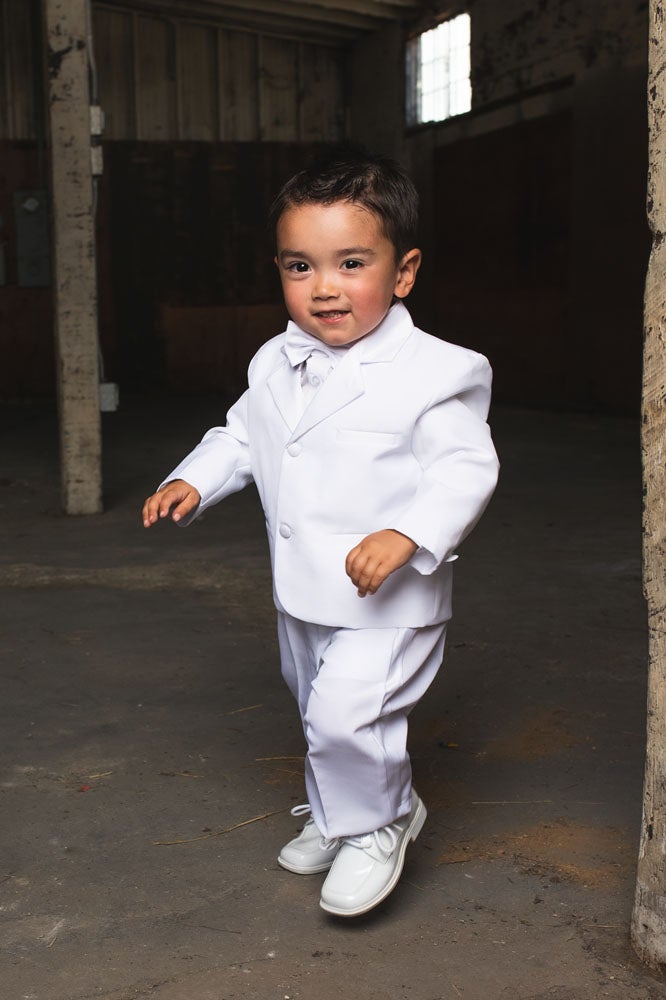 White tuxedo for kids hotsell