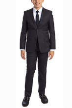Perry Ellis "Noah" Perry Ellis Kids Charcoal 5-Piece Suit