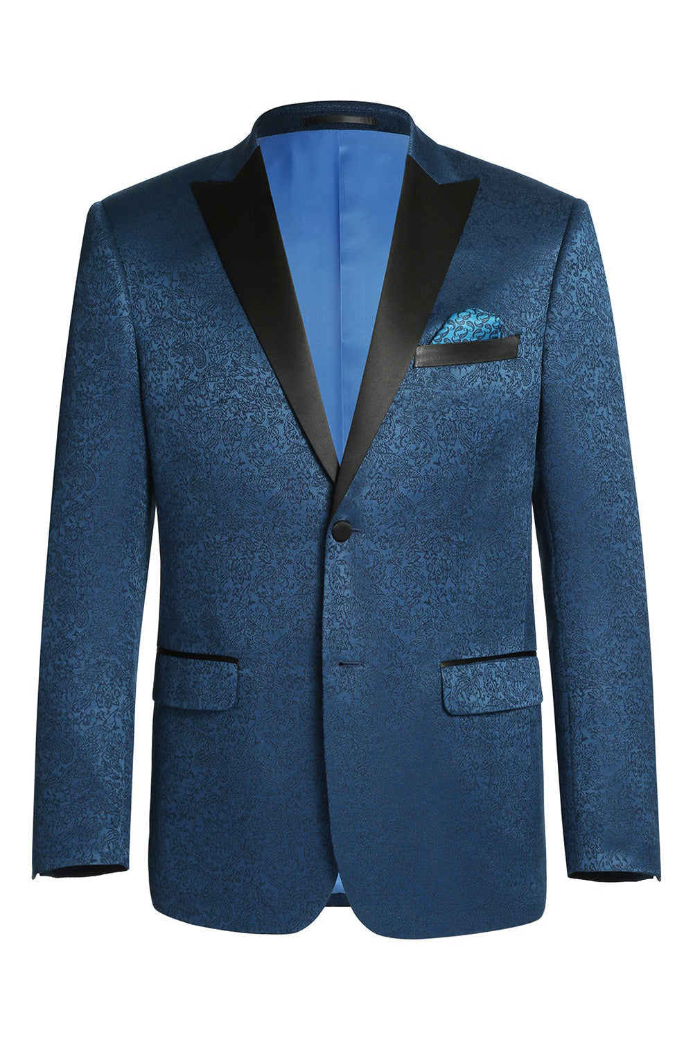 RN Collection "Hugo" Dark Blue Tuxedo Jacket (Separates)