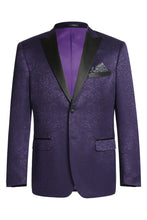 RN Collection "Hugo" Purple Tuxedo Jacket (Separates)