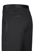 RN Collection "Louis" Black 1-Button Peak Tuxedo (2-Piece Set)