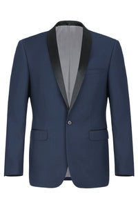 RN Collection "Paris" Navy 1-Button Shawl Tuxedo