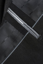 RN Collection "Rafael" Black 2-Button Notch Suit