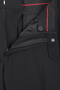 RN Collection "Rafael" Black 2-Button Notch Suit