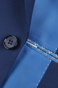 RN Collection "Rafael" Royal Blue 2-Button Notch Suit