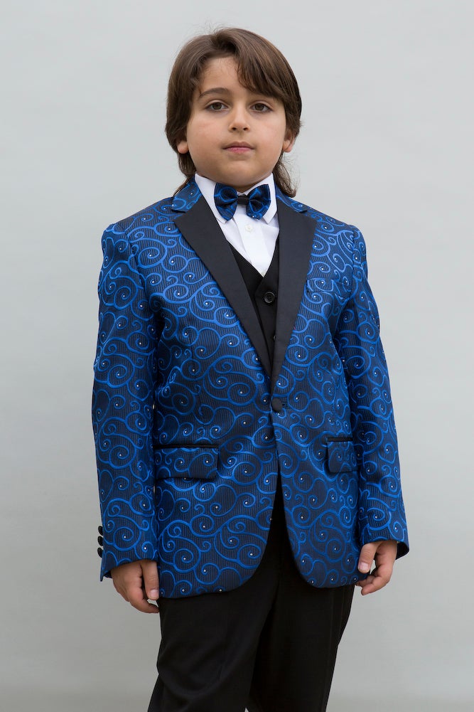 Statement "Bellagio" Kids Royal Tuxedo 5-Piece Set