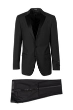 Tiglio "Sienna Porto" Black 2-Button Notch Slim Fit Tuxedo