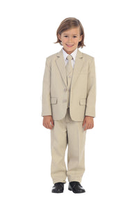 Tip Top "Charlie" Kids Khaki Suit 5-Piece Set