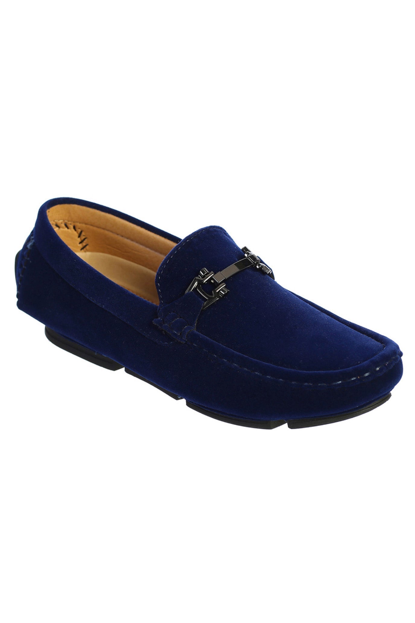 Tip Top "Fresno" Kids Royal Blue Dress Shoes