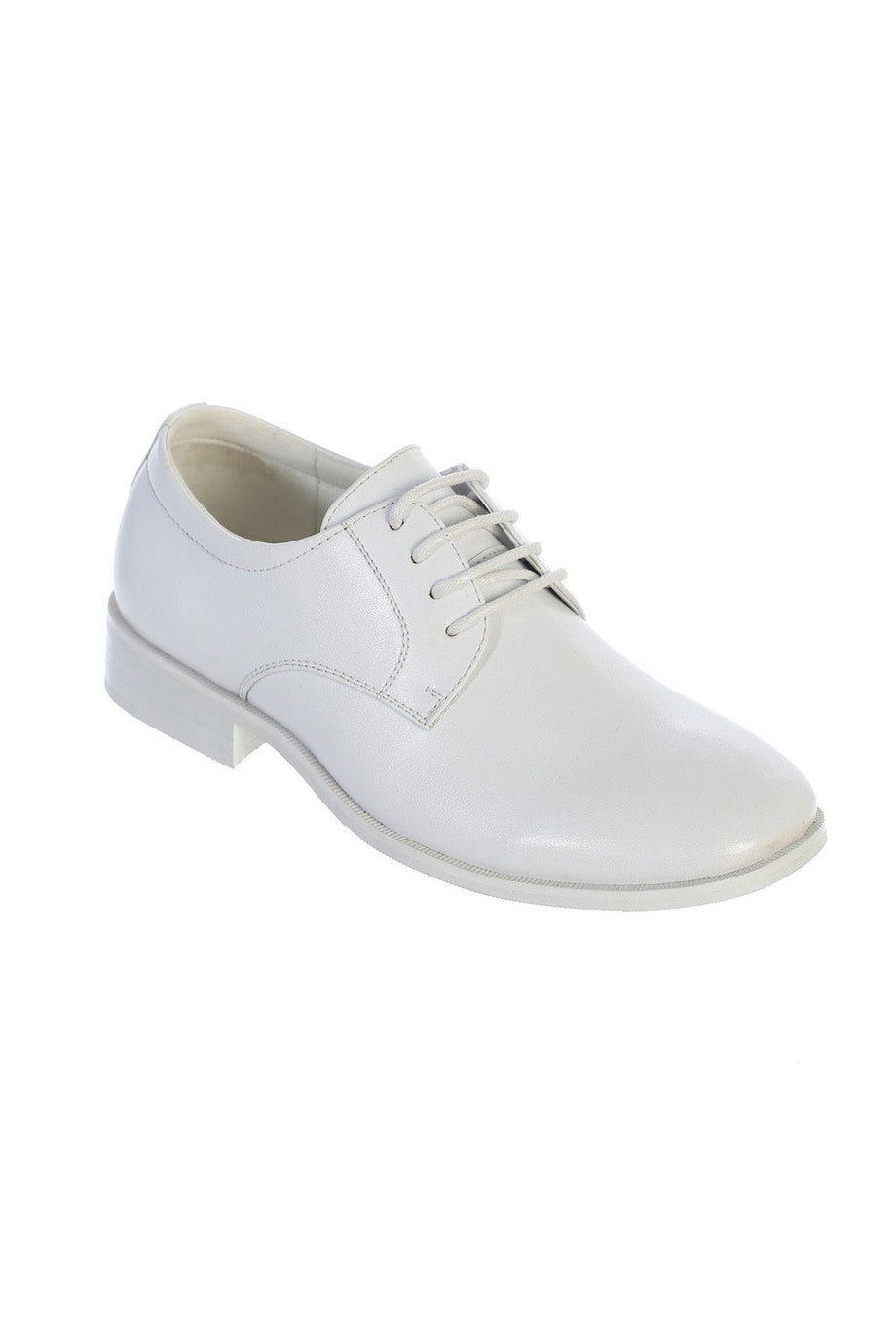Tip Top "Sonoma" Kids White Matte Tuxedo Shoes
