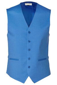 Tux Park Blue Linen Vest