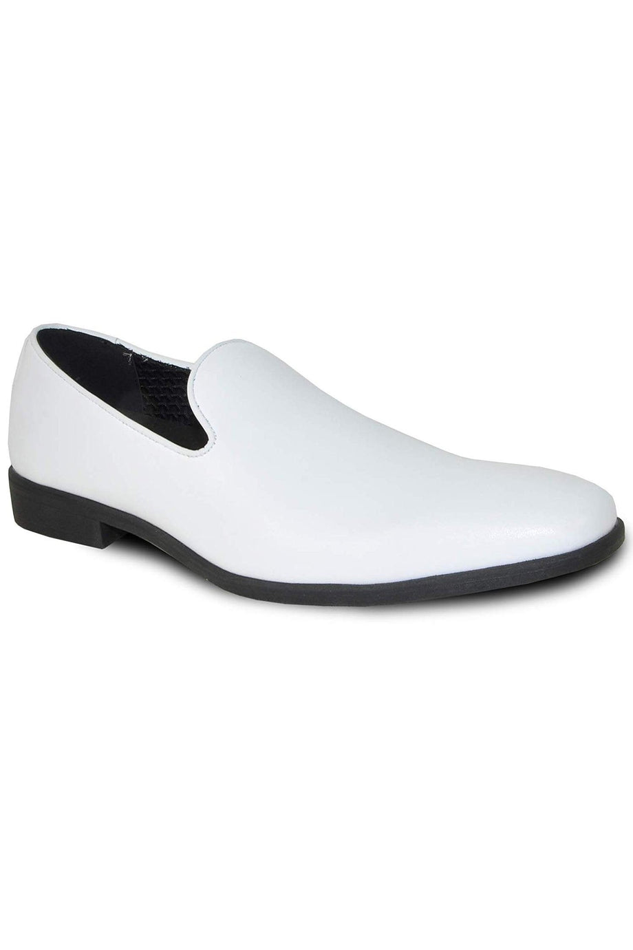 Vangelo "Galileo" White Matte Tuxedo Shoes