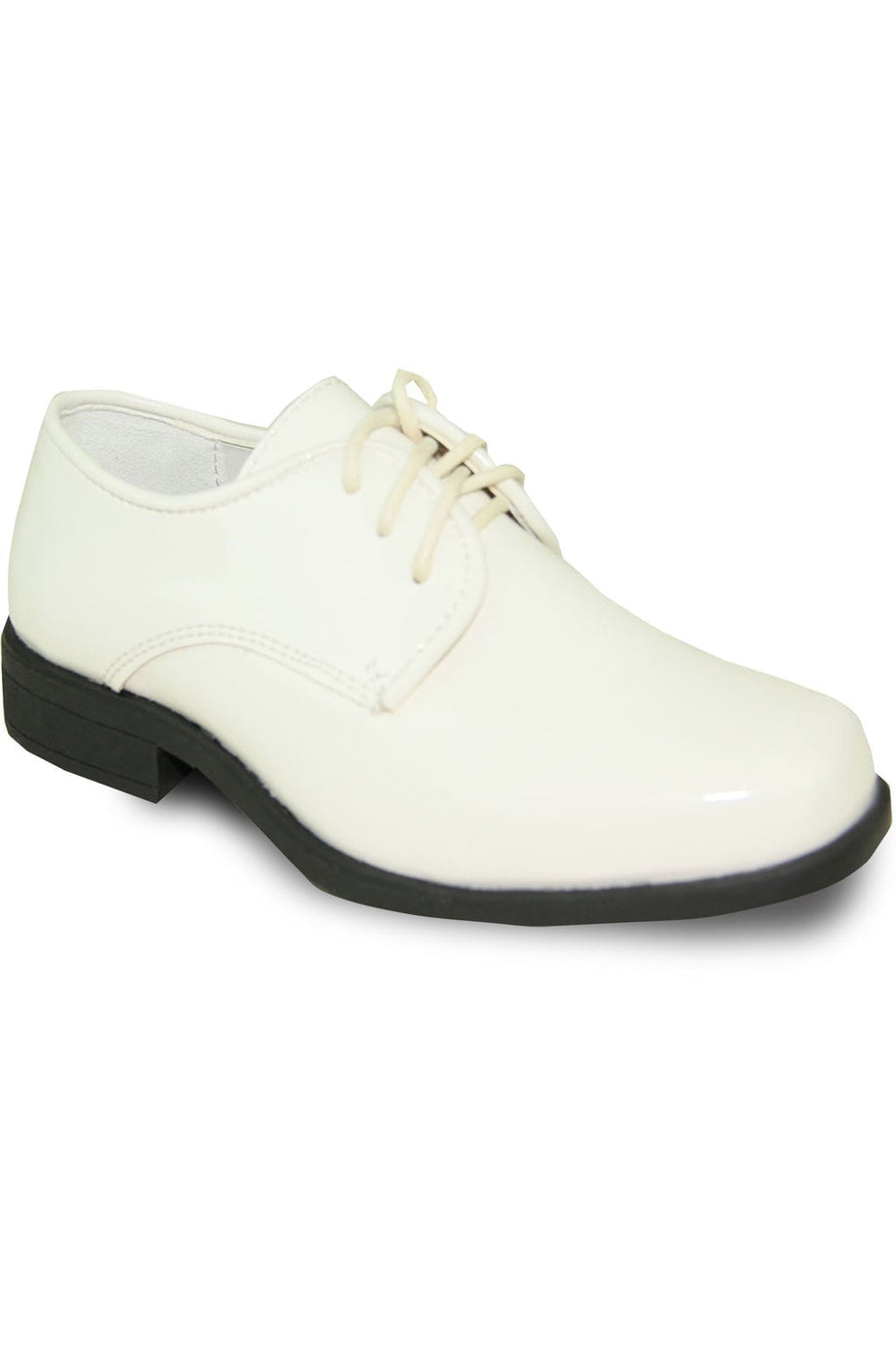 Vangelo "Sarno" Kids Ivory Tuxedo Shoes