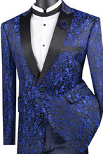 Vinci "Elegant" Blue Tuxedo Jacket (Separates)
