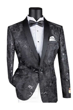 Vinci "Komodo" Black Tuxedo Jacket (Separates)