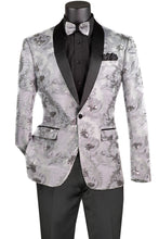 Vinci "Komodo" Silver Tuxedo Jacket (Separates)