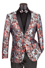 Vinci "Mateo II" Burgundy Tuxedo Jacket (Separates)