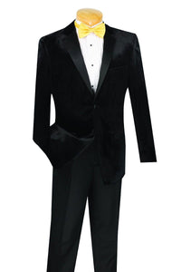 Vinci "Velvet" Black Tuxedo