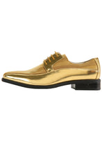 Viotti "179" Gold Striped Tuxedo Shoes