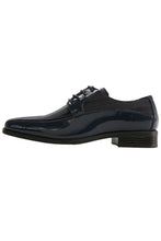 Viotti "179" Navy Striped Tuxedo Shoes