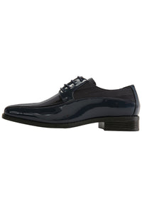 Viotti "179" Navy Striped Tuxedo Shoes