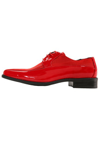 Viotti "179" Red Striped Tuxedo Shoes