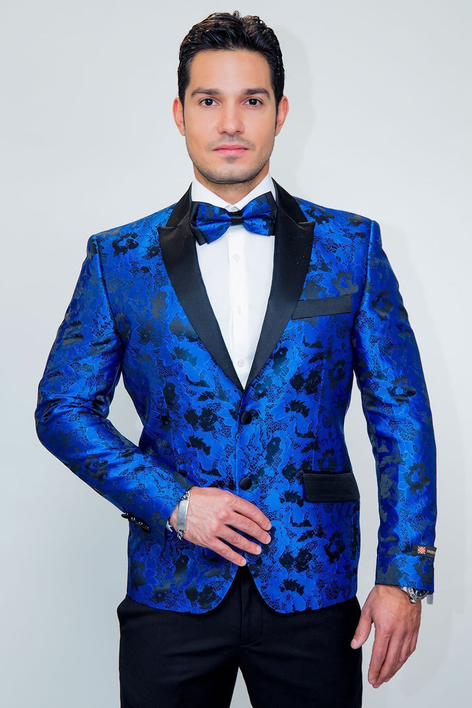 Xander Xiao "Amsterdam" Royal Blue Tuxedo Jacket (Separates)