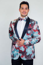 Xander Xiao "Monte Carlo" Red Tuxedo Jacket (Separates)